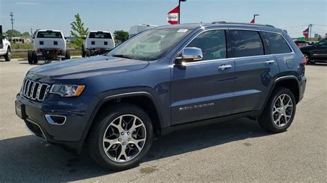 2020 JEEP GRAND CHEROKEE WALKAROUND SLATE BLUE LIMITED WALK AROUND REVIEW 20J13 www.SUMMITAUTO ...