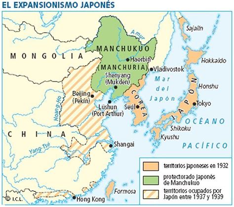 Expansionismo japones 1932-1939 | Japon tokyo, Shenyang, Kyushu