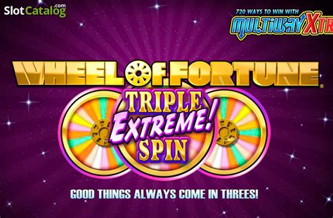 Wheel of Fortune Triple Extreme Spin Slot Demo & Review