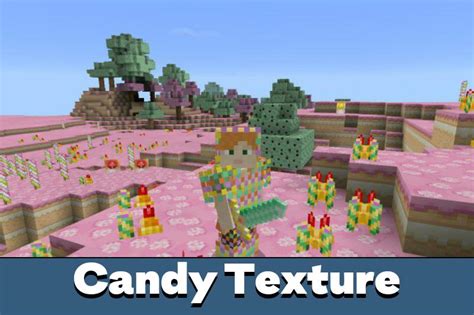 Candy Texture Pack for Minecraft PE | Textures for Minecraft PE | Kropers.com