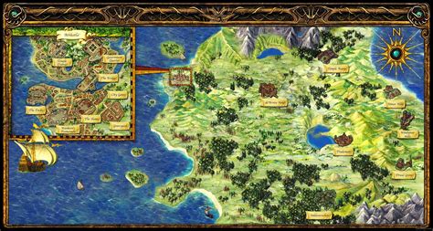 Baldur's Gate Enhanced Edition World Map