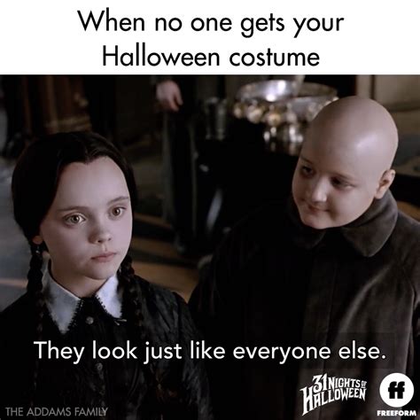 Wednesday Addams Halloween Meme