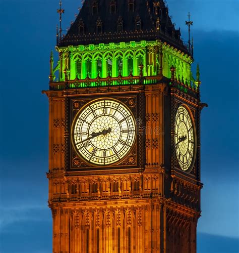 Big Ben Clock at Night, London, UK Stock Image - Image of great, cityscape: 131472259