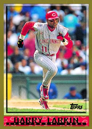 Barry Larkin Cards - A Career Through Topps Baseball Cards