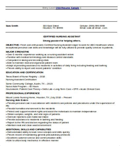 Objective For Nursing Resume - kurikulum-13