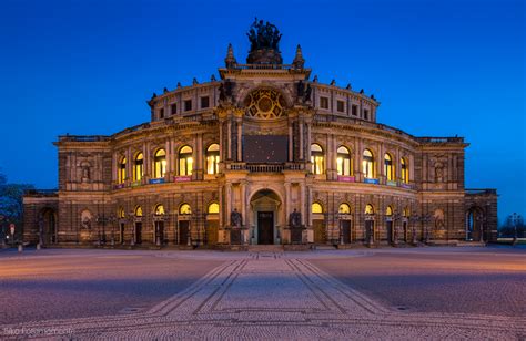 Semperoper Foto & Bild | dresden, nacht, theater Bilder auf fotocommunity