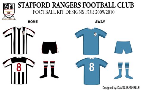 Stafford Rangers FC Kits 2009/2010