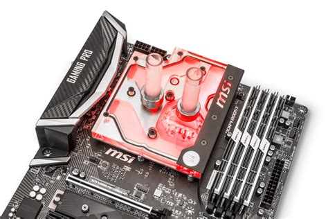 EK Waterblocks Releases New Block for MSI X470 Pro Carbon RGB Monoblock