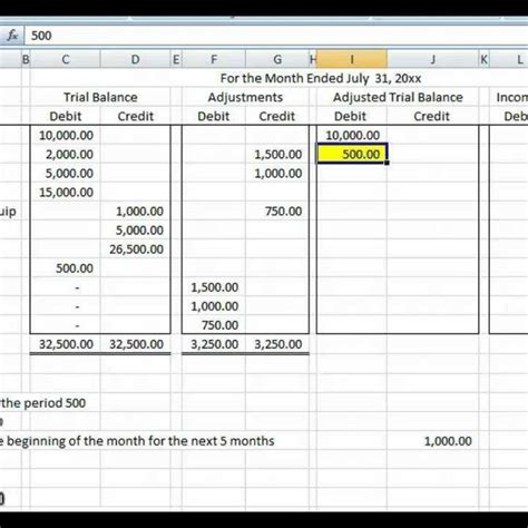 Debit Credit Spreadsheet within Basic Accounting Worksheet Accounting ...