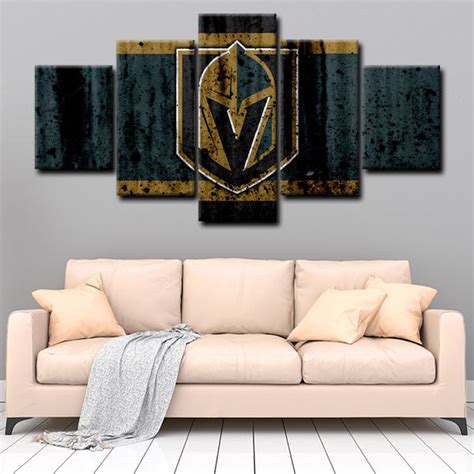 Vegas Golden Knights LOGO - Pencil Canvas