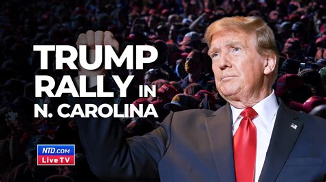 Trump Rallies in Greensboro, North Carolina | NTD