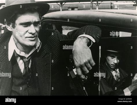 American actors Bo Hopkins and Robert Walden in the movie The Kansas City Massacre, USA 1975 ...