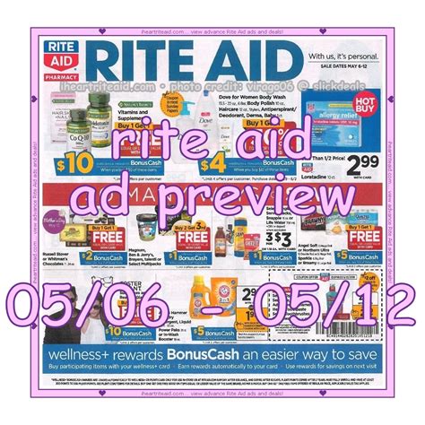 rite aid ad for 05/06 - 05/12! view it here: http://www.iheartriteaid.com/2018/04/0506-0512.html ...