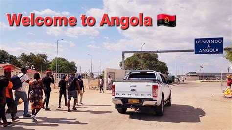 Crossing the border illegally between Angola 🇦🇴 and Namibia 🇳🇦 - YouTube