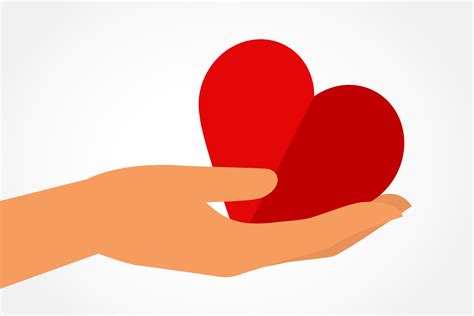 Hand holding heart 702575 Vector Art at Vecteezy