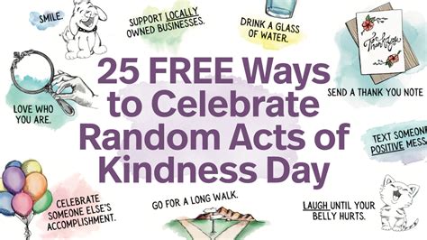 The Random Acts of Kindness Foundation | The Kindness Blog | 25 FREE ...