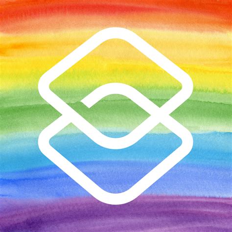 100 Free Aesthetic Rainbow App Icons For iPhone - Glory of the Snow