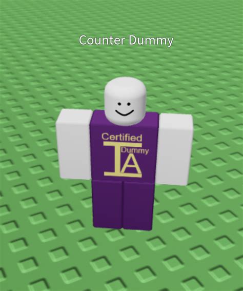 Counter Dummy | Roblox Item Asylum Wiki | Fandom