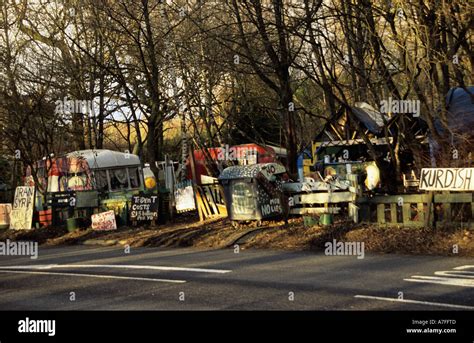 Peace camp protesters at faslane hi-res stock photography and images - Alamy