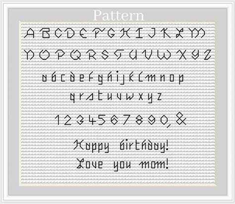 "Backstitch alphabet, Cross stitch font, Cross stitch letters, Cross stitch numbers, Backstitch ...