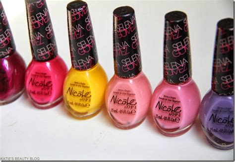 Nicole Selena Gomez Nail Polish Swatches! - Katie Snooks