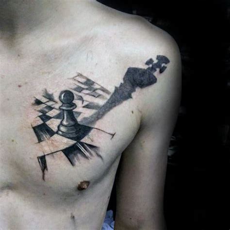 60 Epic King Chess Piece Tattoo Designs for Men [2023 Guide]