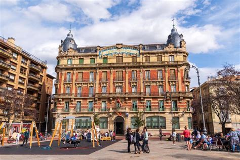 School Break in Pamplona in Spain Editorial Image - Image of tourism ...