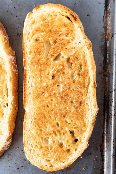 Perfect Oven Toasted Bread - Under 3 Minutes!