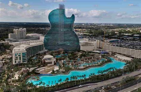 Una guitarra gigante: así es el Hard Rock Hotel de Miami - Música News