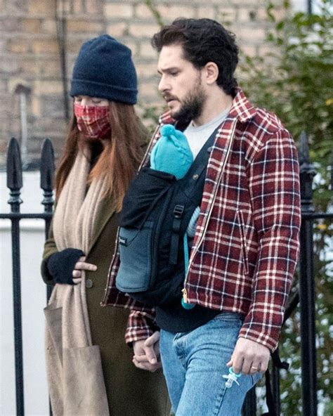 Kit Harington and Rose Leslie enjoy low-key family stroll with baby boy | Metro News