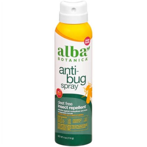 Alba Botanica® Anti-Bug Spray & Insect Repellent Bug Spray & Insect Repellent, 4 oz - Kroger