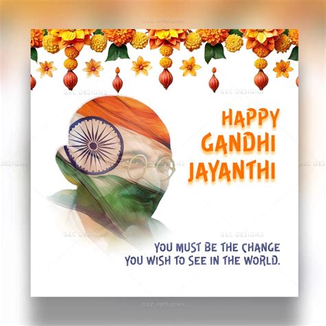 Happy Gandhi Jayanti 2024, wishes quotes, and greetings on the birth anniversary of Mahatma ...