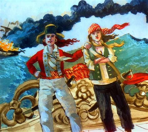 Pirates Anne Bonny and Mary Read Pirate Images, Bonny, Warriors, Mary, Painting, Painting Art ...