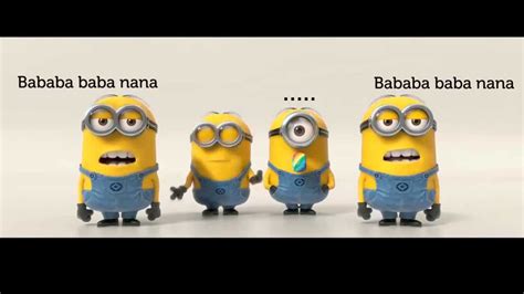 Minions - Banana Song [LYRICS][HD] - YouTube