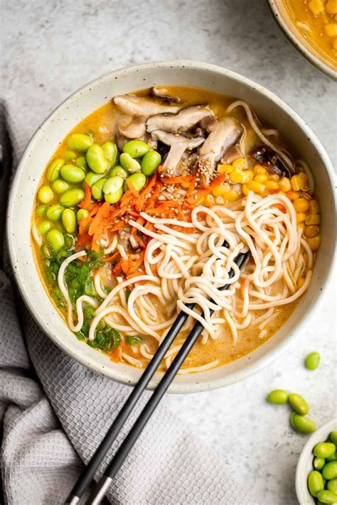 Creamy Vegan Ramen - Ahead of Thyme