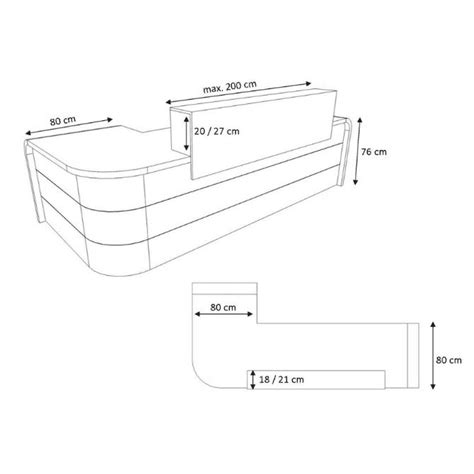 Reception Desk Dimensions in CM - Find the Perfect Fit