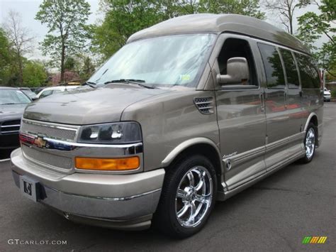 2008 Sandstone Metallic Chevrolet Express 1500 Passenger Conversion Van ...