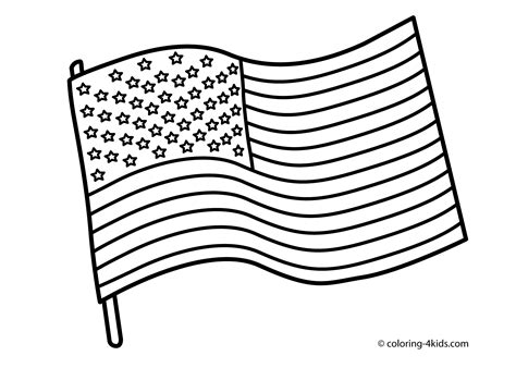 Waving American Flag Drawing | Free download on ClipArtMag