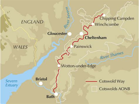 Cotswold Way National Trail OS map booklet | Cicerone Press