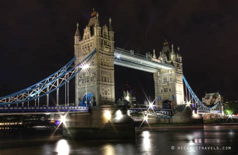 Tower Bridge of London at Night - 3 Beautiful Photos