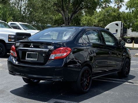 2019 Mitsubishi Mirage G4 Es 28 Miles Mystic Black Metallic 4d Sedan 1.2l 3-cyli - Certified Pre ...