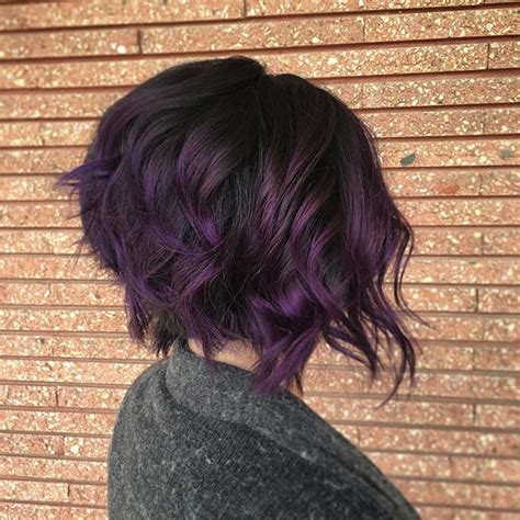 41 Bold and Trendy Dark Purple Hair Color Ideas – StayGlam