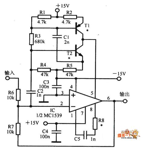 Broadband amp circuit - Amplifier_Circuit - Circuit Diagram - SeekIC.com