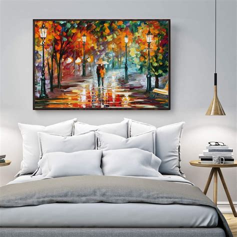 wall26 Floating Framed Canvas Wall Art for Living Room, Bedroom Scenery ...