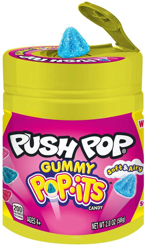 Push Pop Gummy Pop-Its Feature Interactive Packaging - NCA