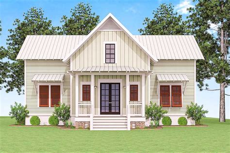 Plan 130002LLS: Delightful 1700 Square Foot Lake House Plan | Cottage ...