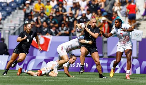 Olympics 2024 Women’s Rugby 7s: Second-half surge sends New Zealand into final after beating USA ...