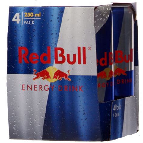 Red Bull Cans 250 ml 4 pack - Best Nangs Delivery Melbourne