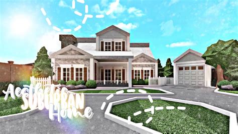 Bloxburg 2 Story Suburban Home