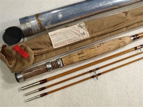 HEDDON 7’6” BAMBOO FLY ROD 3/2 MODEL 10 - Classic Flyfishing Tackle